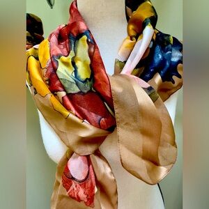 Italian made Scarf, 32” square